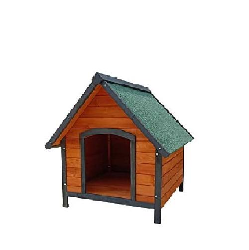 Caseta de madera para perros perros pequeños GARDIUM Loki